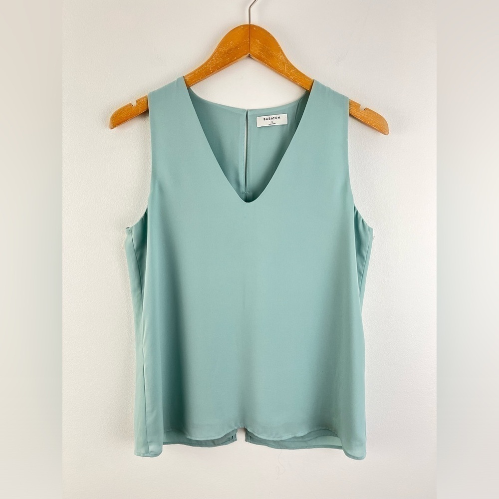 ARITZIA BABATON Maddox blouse. Mint. Size S - Picture 9 of 9